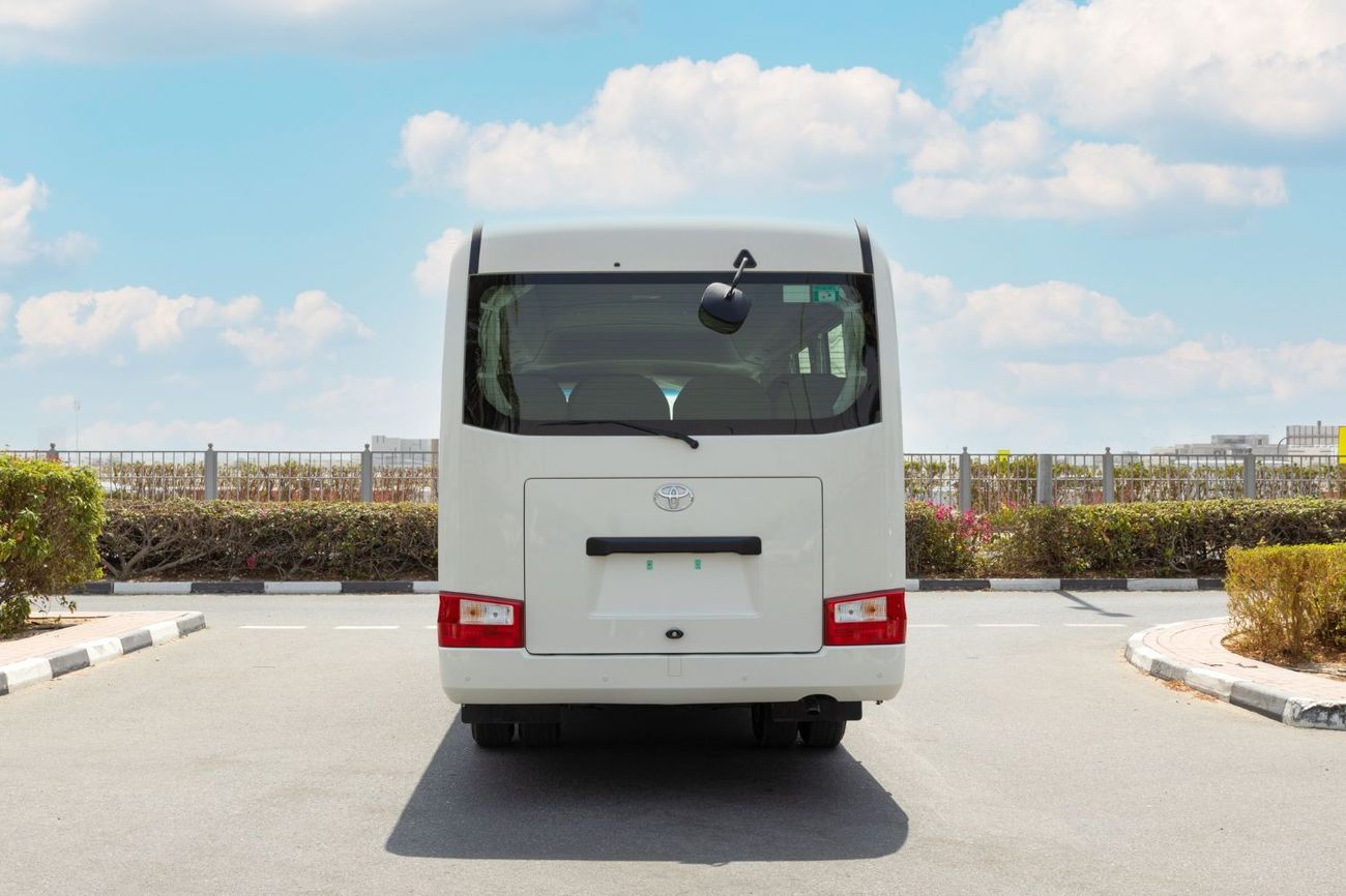 Toyota Coaster 2022 Toyota Coaster 4.2 23ST - White inside Grey