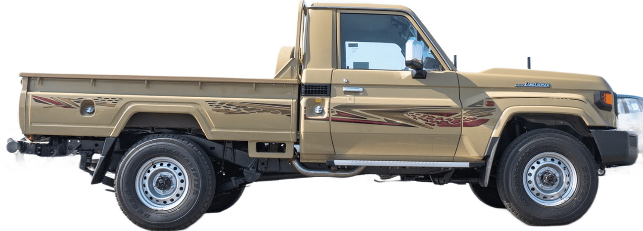 Toyota Land Cruiser Pick Up ECTKSA006 – 2025 Toyota LC79 Single Cab Pick Up - 2.8L Diesel Auto - Mid - Beige with Beige Interior