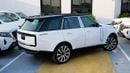 لاند روفر رينج روفر Autobiography P530 | Pearl White | Black Roof | Burgundy Interior | Shadow Exterior Package | GCC Sp