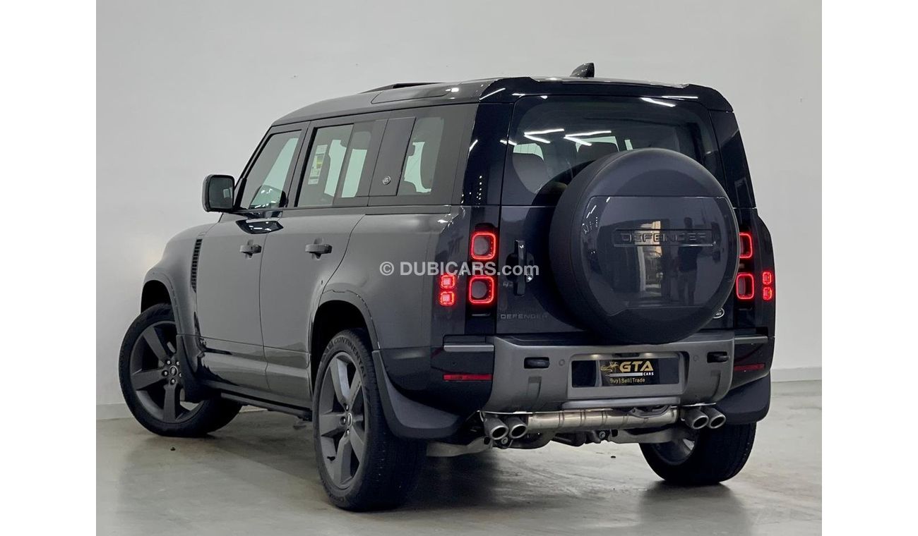 Land Rover Defender 2023 Land Rover Defender 110 P525 1 of 5 Zafrani Interior, Agency Warranty + Service Contract, GCC