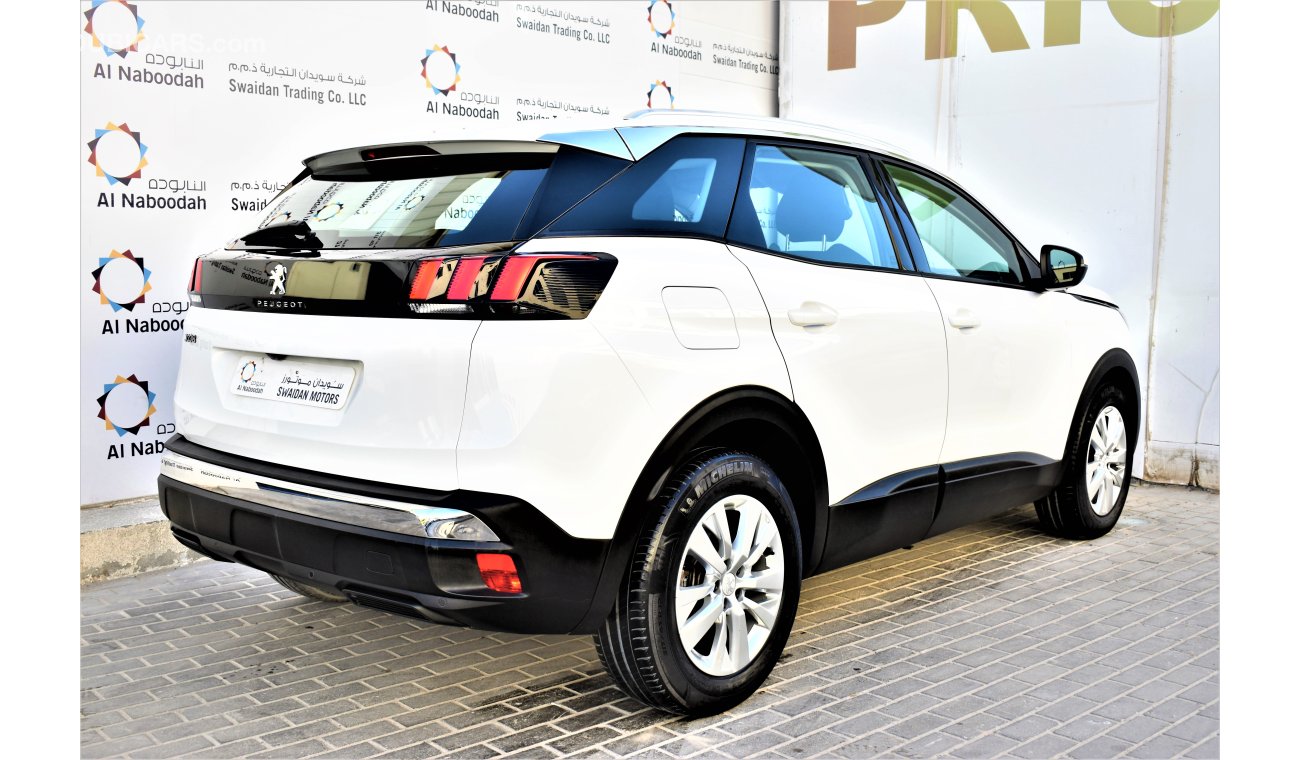 Peugeot 3008 1.6L ACTIVE 2019 GCC SPECS UNDER AGENCY WARRANTY UP TO 2023 OR 100,000 KM