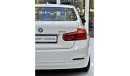 بي أم دبليو 318 EXCELLENT DEAL for our BMW 318i ( 2018 Model ) in White Color GCC Specs