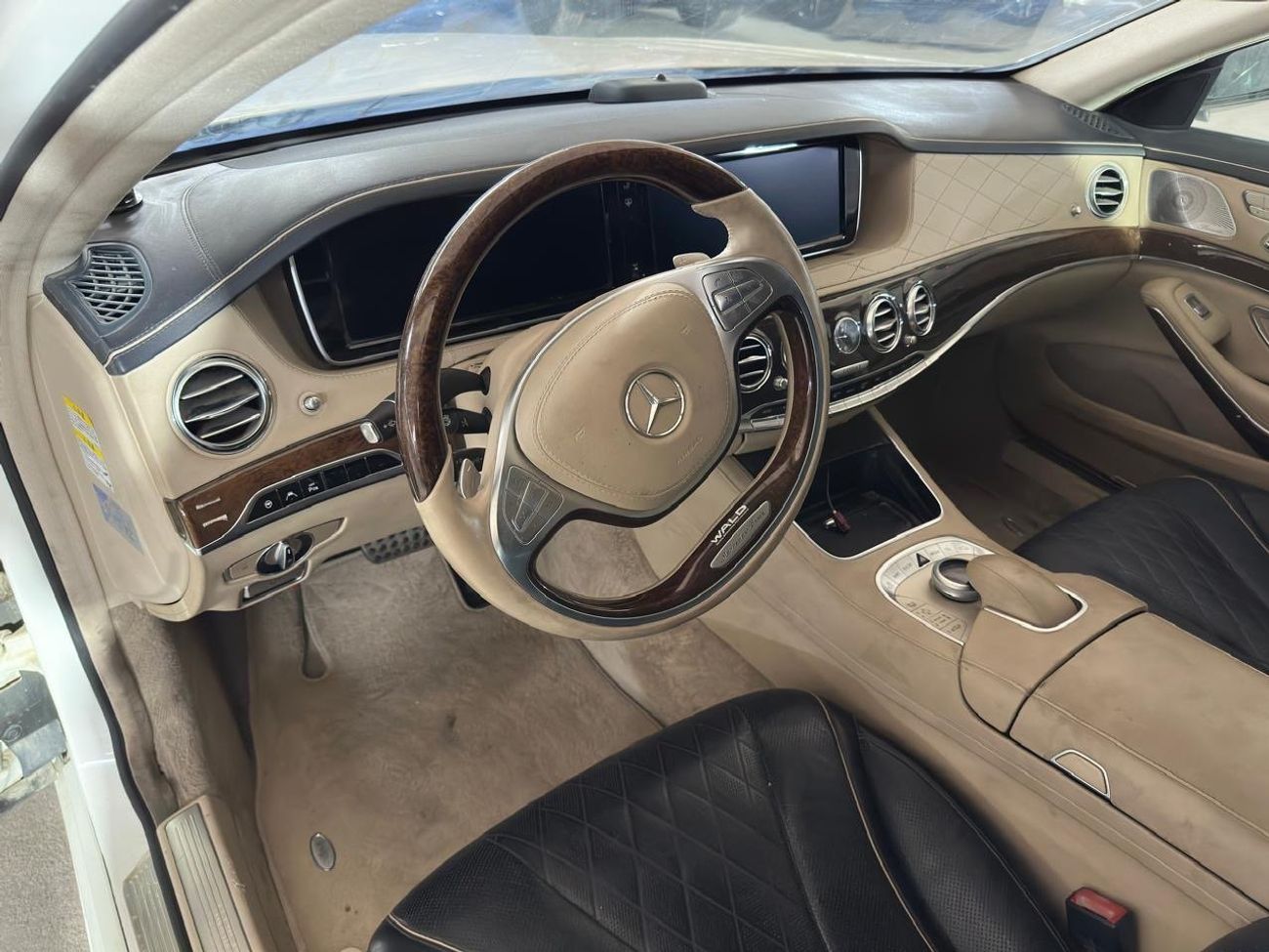 مرسيدس بنز S 550 MERCEDES S550L AMG 2014 4.7L | WALD AERO KIT | CHAUFFEUR PACKAGE | DRIVING ASSISTANCE PACKAGE