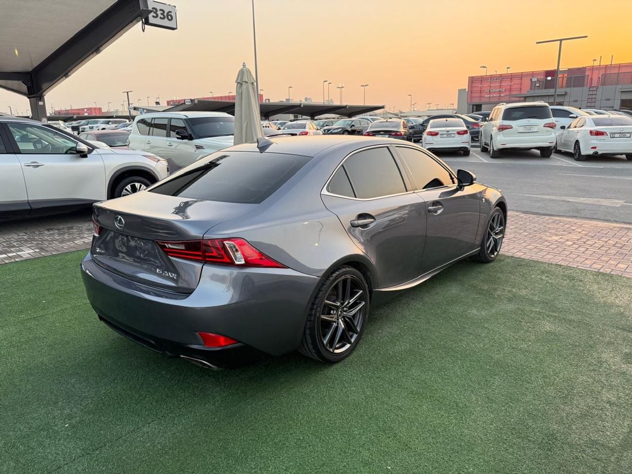 Lexus IS200t F SPORT 2.0-liter turbocharged engine producing 241 horsepower