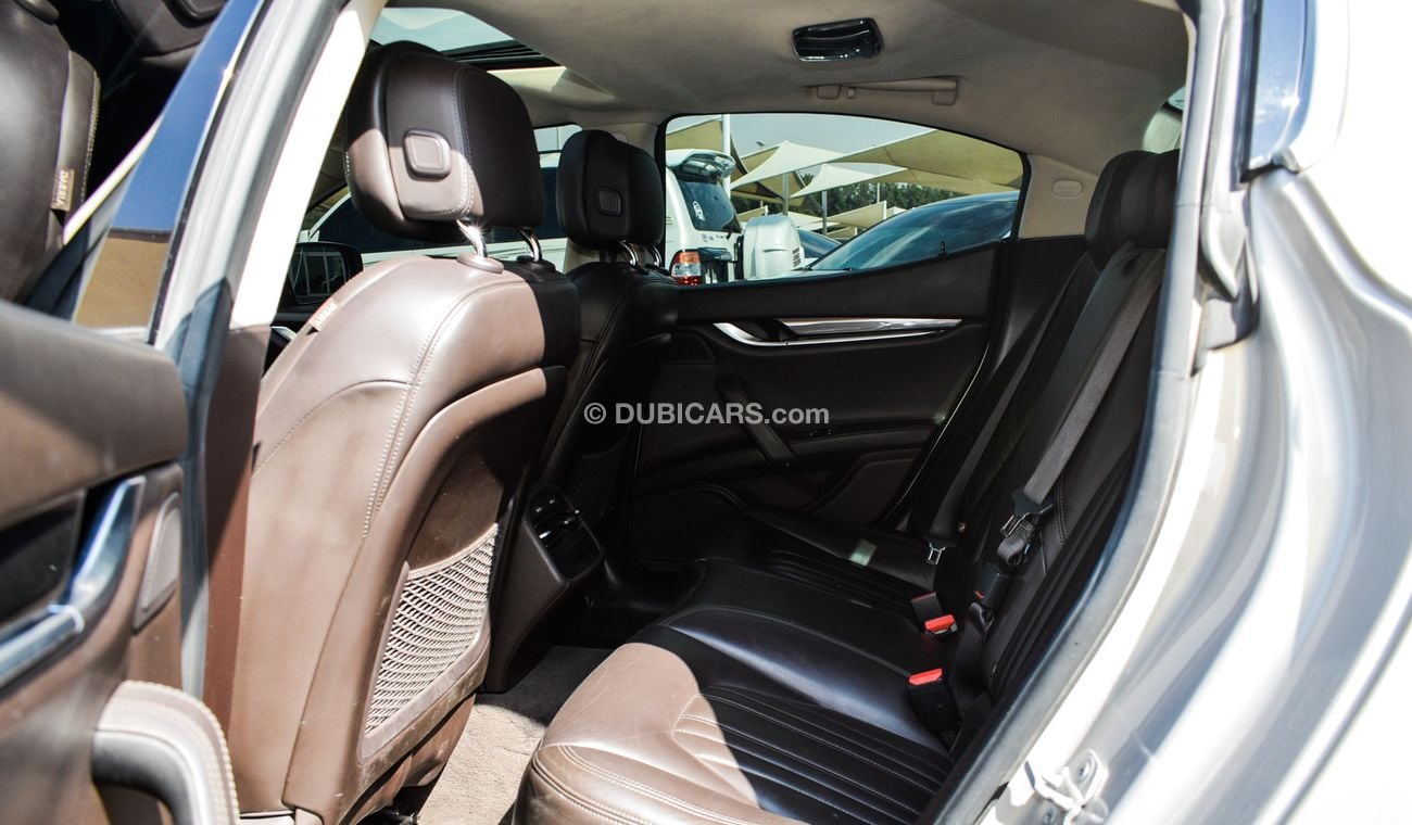 Maserati Ghibli GCC Specs