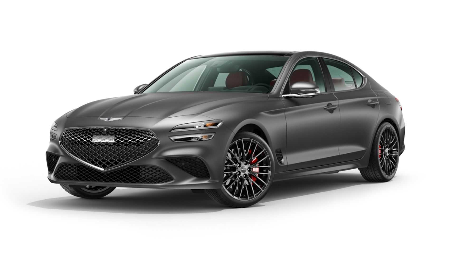 Genesis G70 cover - Front Left Angled