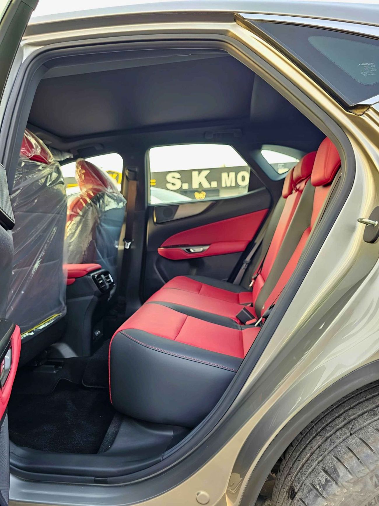 لكزس NX350 F SPORT TURBO CHARGED/PANORAMIC ROOF/275 HP ENGINE/2.4L PETROL AWD/CODE#NXP3F