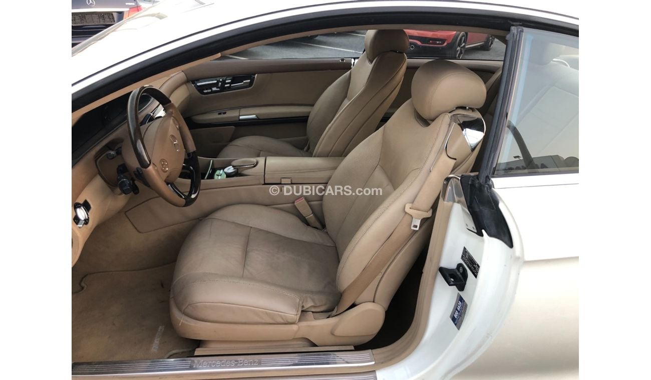 مرسيدس بنز CL 500 موديل 2010 خليجي فل مواصفات كراسي جلد ومثبت سرعه وتحكم كهربي كامل ونظام صوت ممتاز وكاميرا خلفيه ونيت