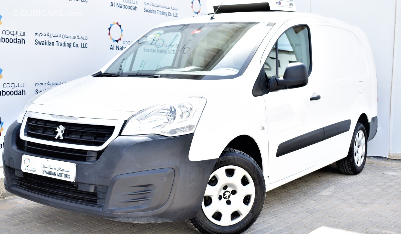 Peugeot Partner VAN WITH CHILLER 1.6L MANUAL 2019 GCC UNDER AGENCY WARRANTY MULTIPLE UNITS AVAILABLE