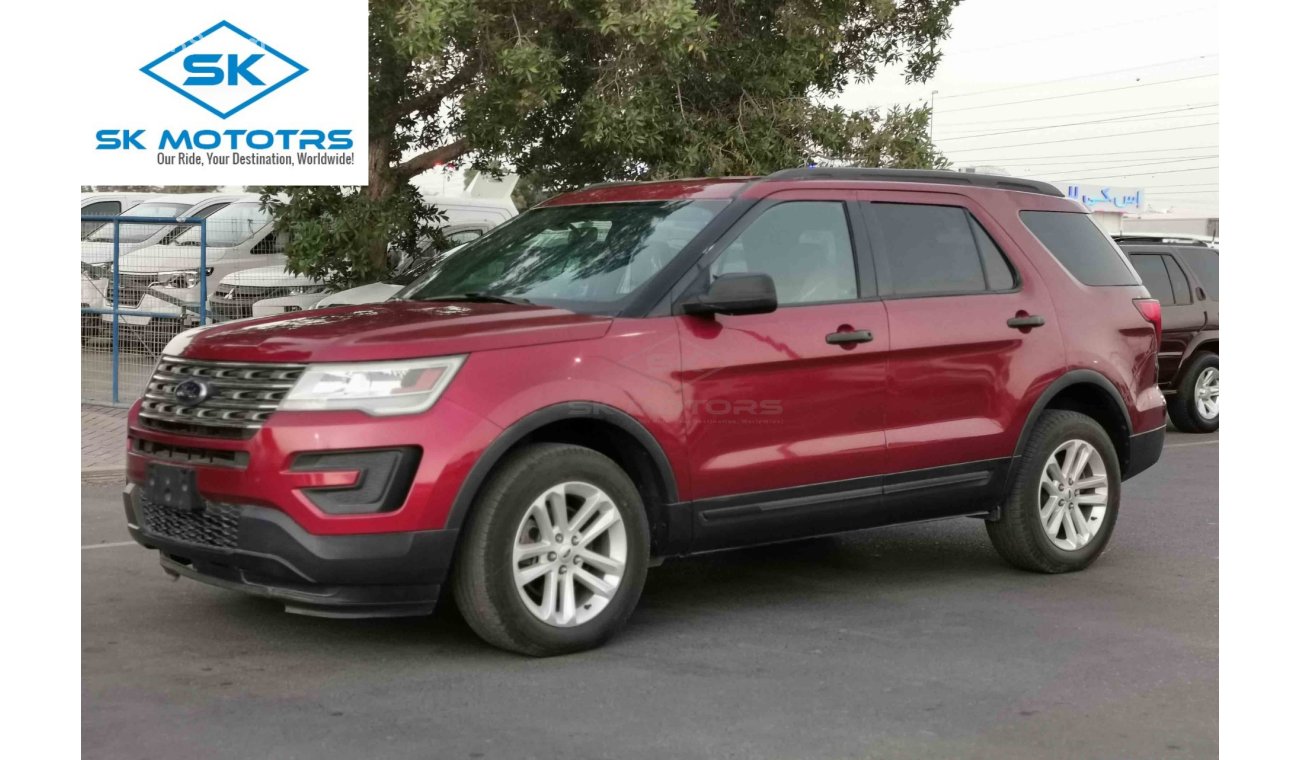 Ford Explorer 3.5L Petrol, 18" Rims, Multi Drive Mode, Bluetooth, Fabric Seats, LED Headlights, CD-USB (LOT # 548)