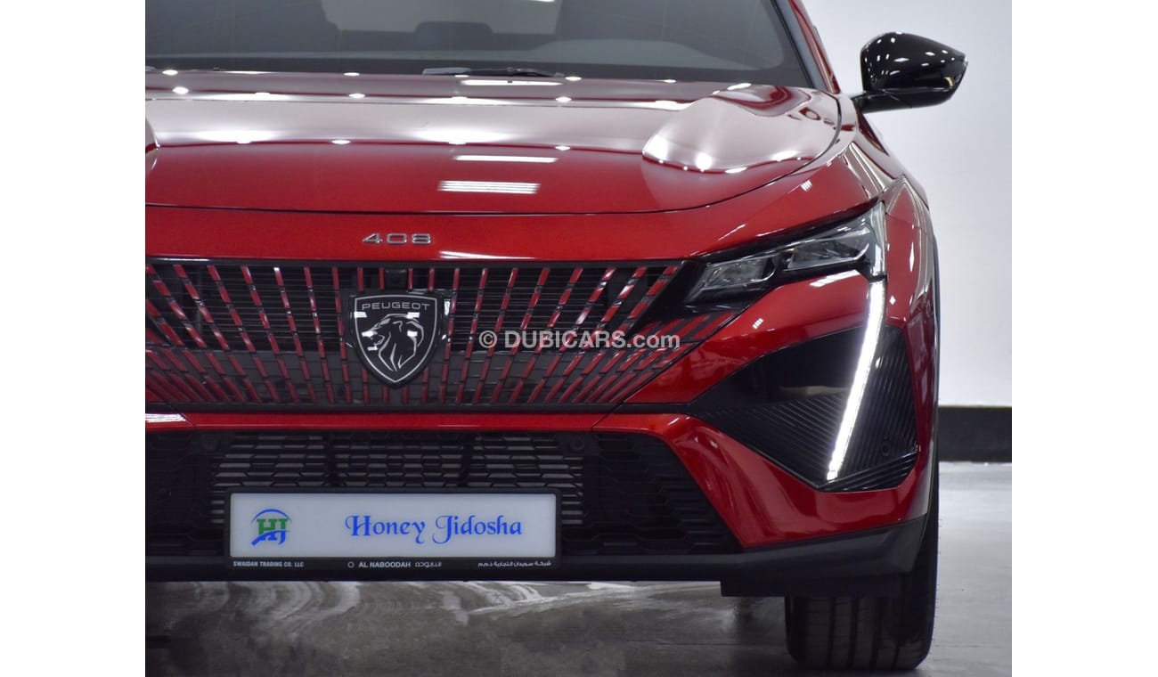 Peugeot 408 EXCELLENT DEAL for our Peugeot 408 GT ( 2024 Model ) in Red Color GCC Specs
