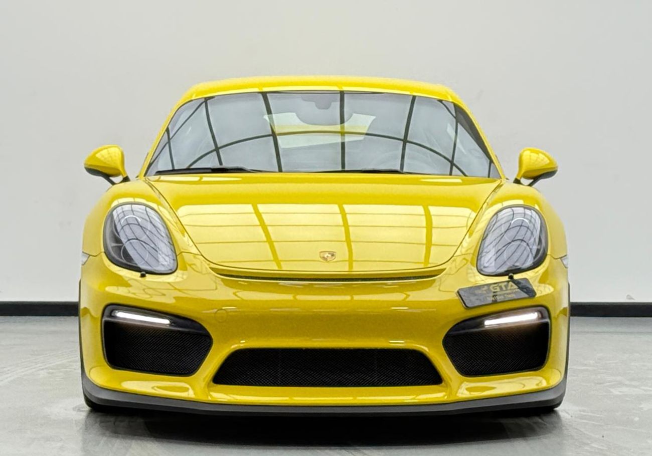 Porsche Cayman 2016 Porsche Cayman GT4 ,Full Porsche Service History ,Excellent Condition ,GCC