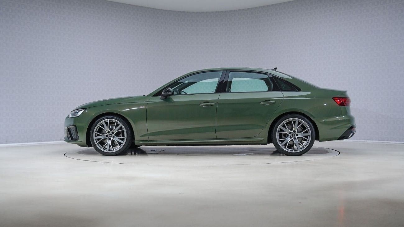 Audi A4 35 TFSI S Line 2.0L | AED 2,041 PM | Warranty Sept-2028 | GCC