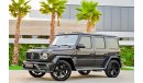 مرسيدس بنز G 63 AMG Mansory Edition | 23,498 P.M | 0% Downpayment | Extraordinary Condition!