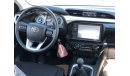 Toyota Hilux TOYOTA HILUX 2.4L 4X4 DC DSL MT POWER WINDOW