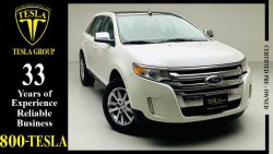 Ford Edge LIMITED + LEATHER SEAT + BIG SCREEN + SUNROOF + CHROME PACKAGE + AWD + GCC / 2011 / FULL SERVICE HST