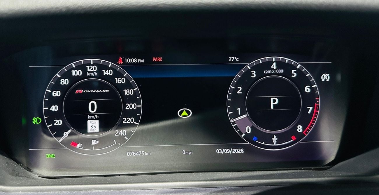 Land Rover Range Rover Velar P250 R-Dynamic HSE 2.0L