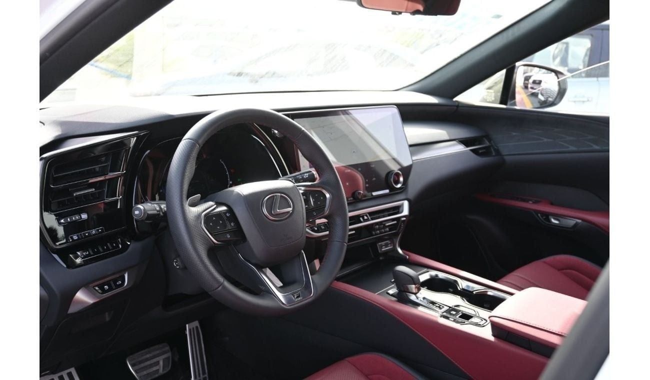 لكزس RX 500h F SPORT PERFORMANCE Lexus RX500h F-Sport 2.4L,  In-line 4, Turbo, Hybrid, AWD Model 2026, Color Whit