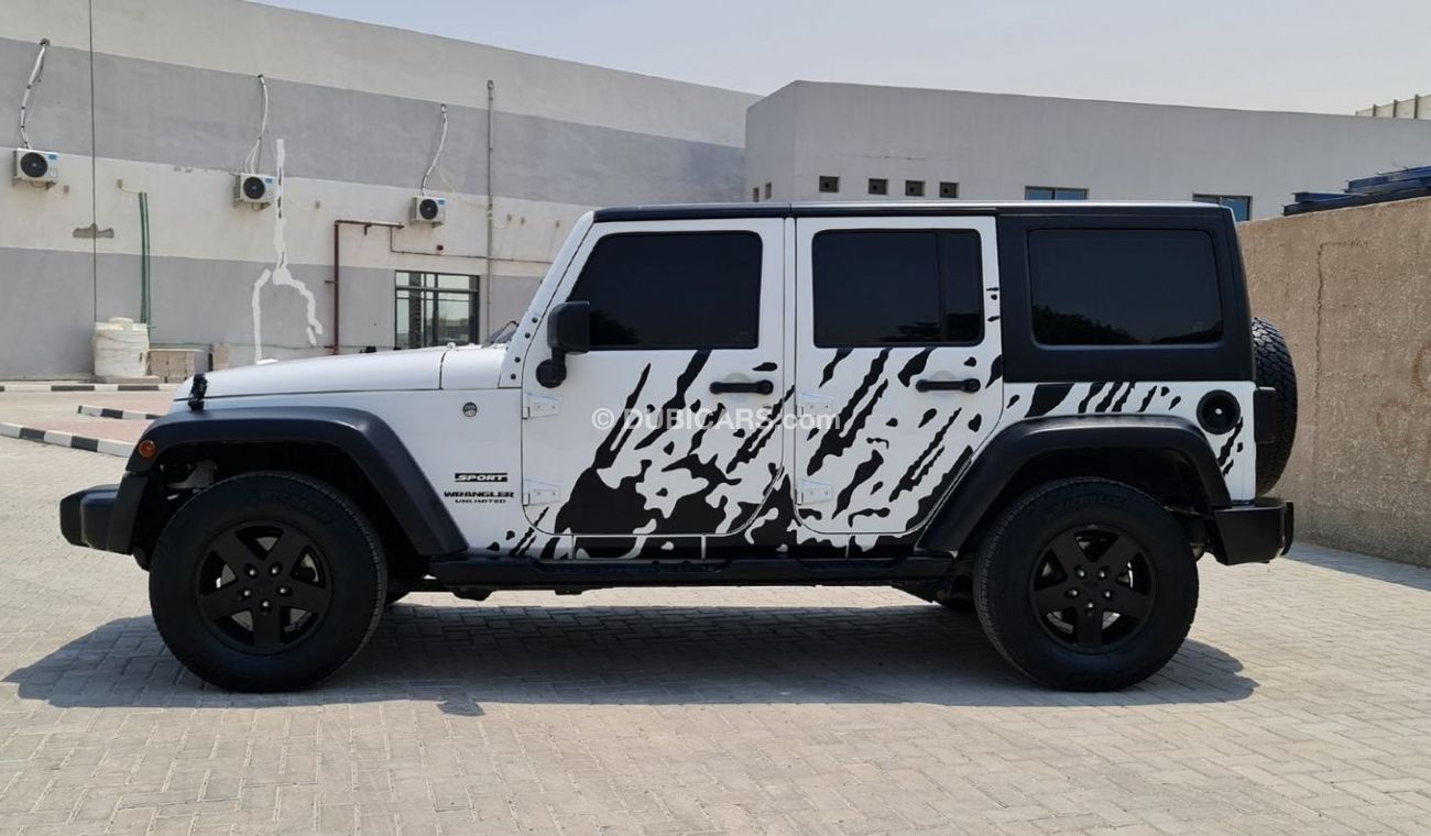 Jeep Wrangler Sport Unlimited 2017 GCC Perfect Condition