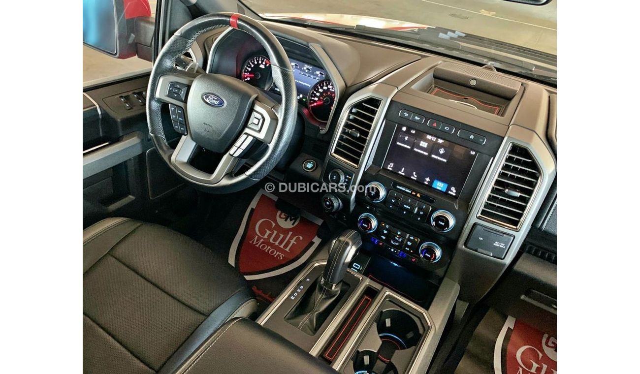 Ford F 150 Raptor full option - 2018 - v6 eco-boost - 10 gear transmission - panoramic roof - Canadian Specification w