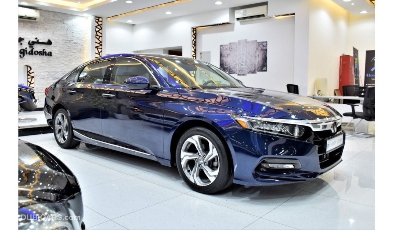Honda Accord EXCELLENT DEAL for our Honda Accord ( 2019 Model ) in Blue Color GCC Specs