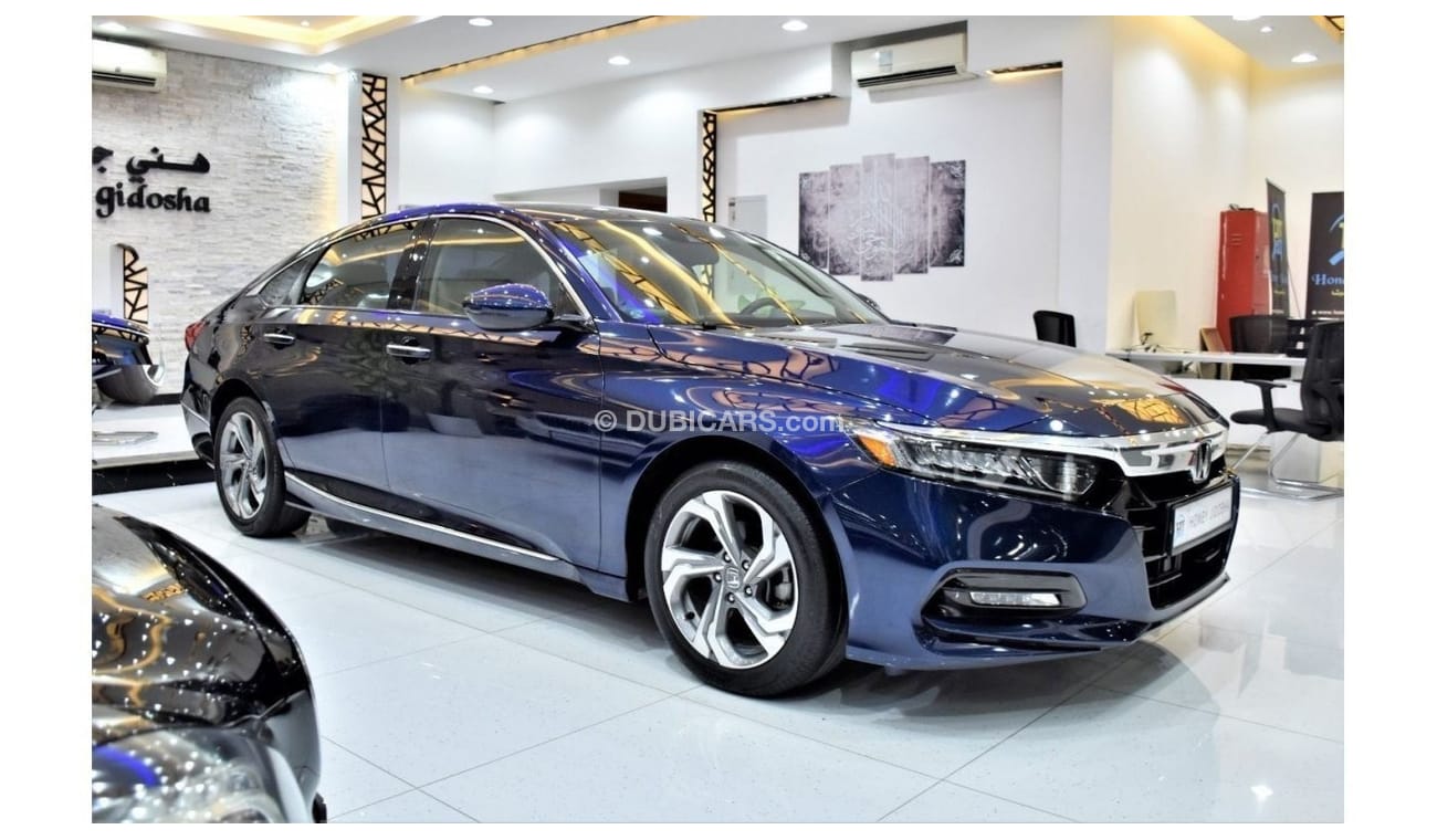 Honda Accord EXCELLENT DEAL for our Honda Accord ( 2019 Model ) in Blue Color GCC Specs