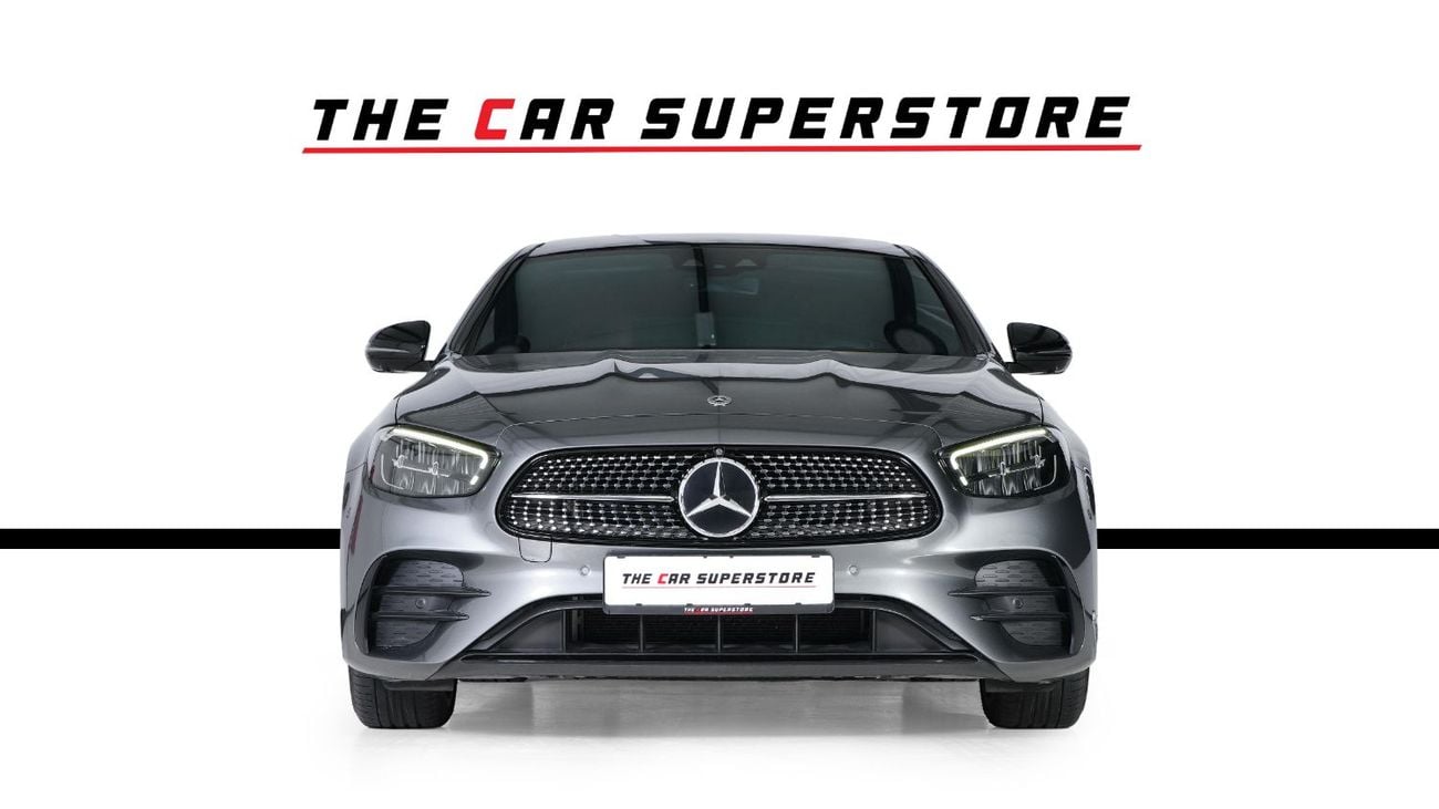 Mercedes Benz E300 AMG AMG Package-GCC-Mercedes FSH-Mercedes warranty and service valid till 12/2027