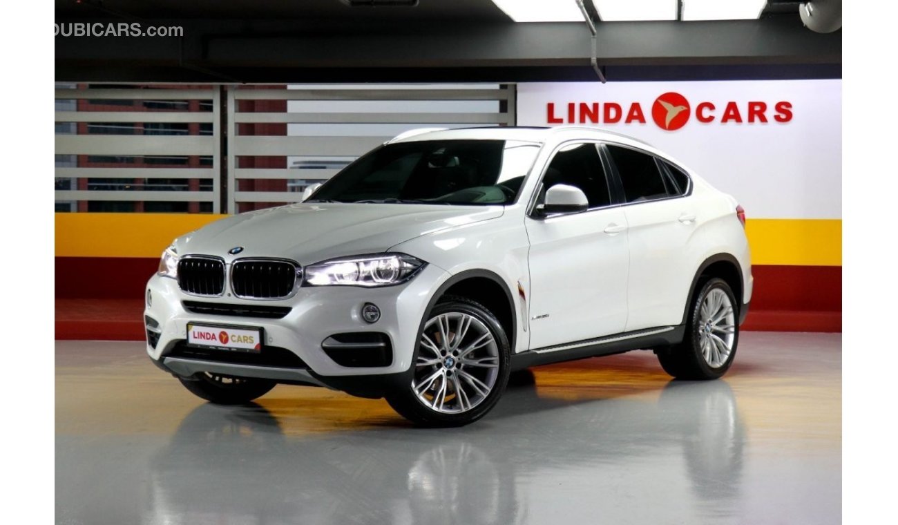 بي أم دبليو X6 BMW X6 X-Drive 35i 2018 GCC under Warranty with Flexible Down-Payment.