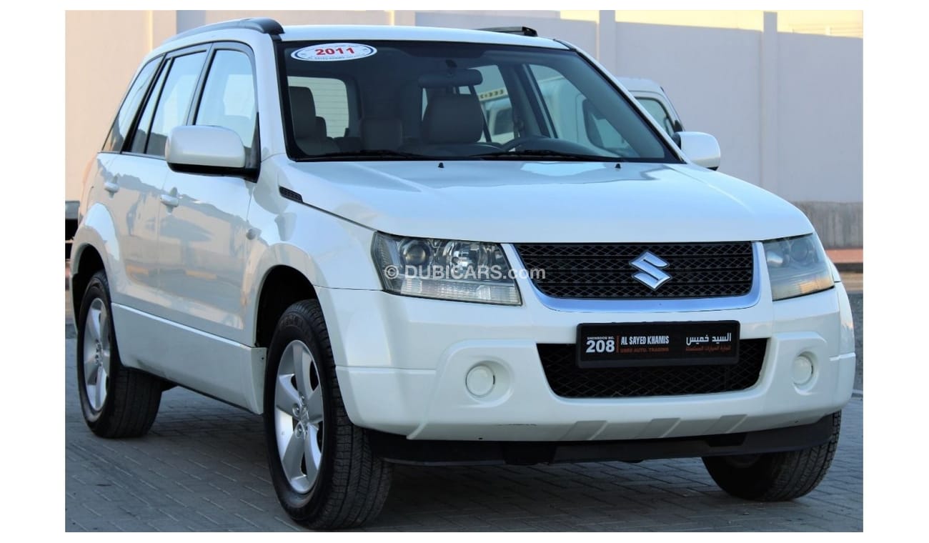 سوزوكي جراند فيتارا سوزوكي فيتارا 2011 خليجي فورويل  بحالة ممتازة بدون حوادث نظيفه جدا من الداخل والخارج