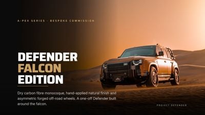 لاند روفر ديفندر 110 HSE P400 of the Apex Series | 1 of 28 by Limgene