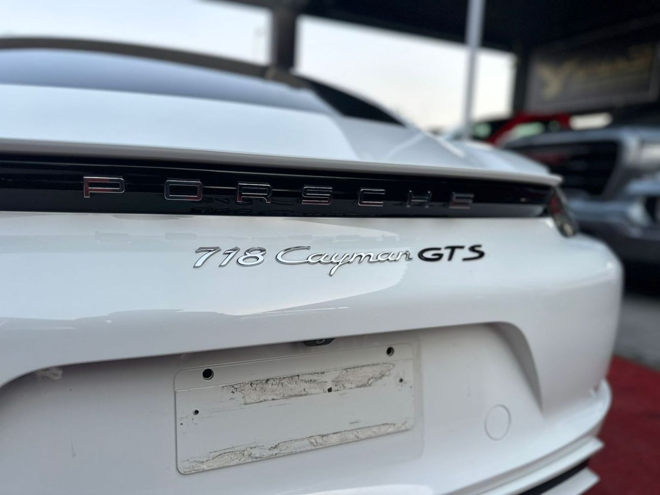 بورش كايمان 718 GTS 4.0L M/T