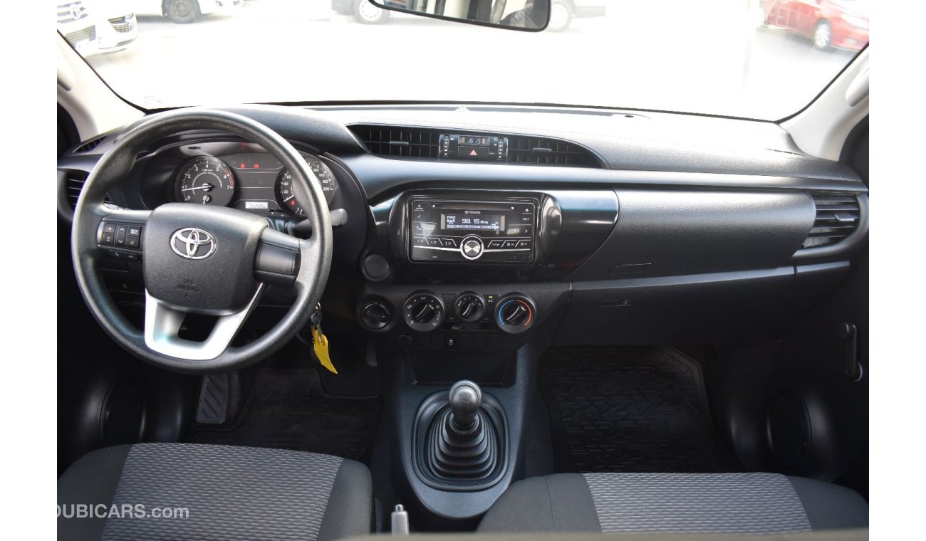 Toyota Hilux GL GL GL 2018 | TOYOTA HILUX DOUBLE CAB GL 4X4 | 2.7L V4 | PETROL | MANUAL TRANSMISSION | GCC | FULL