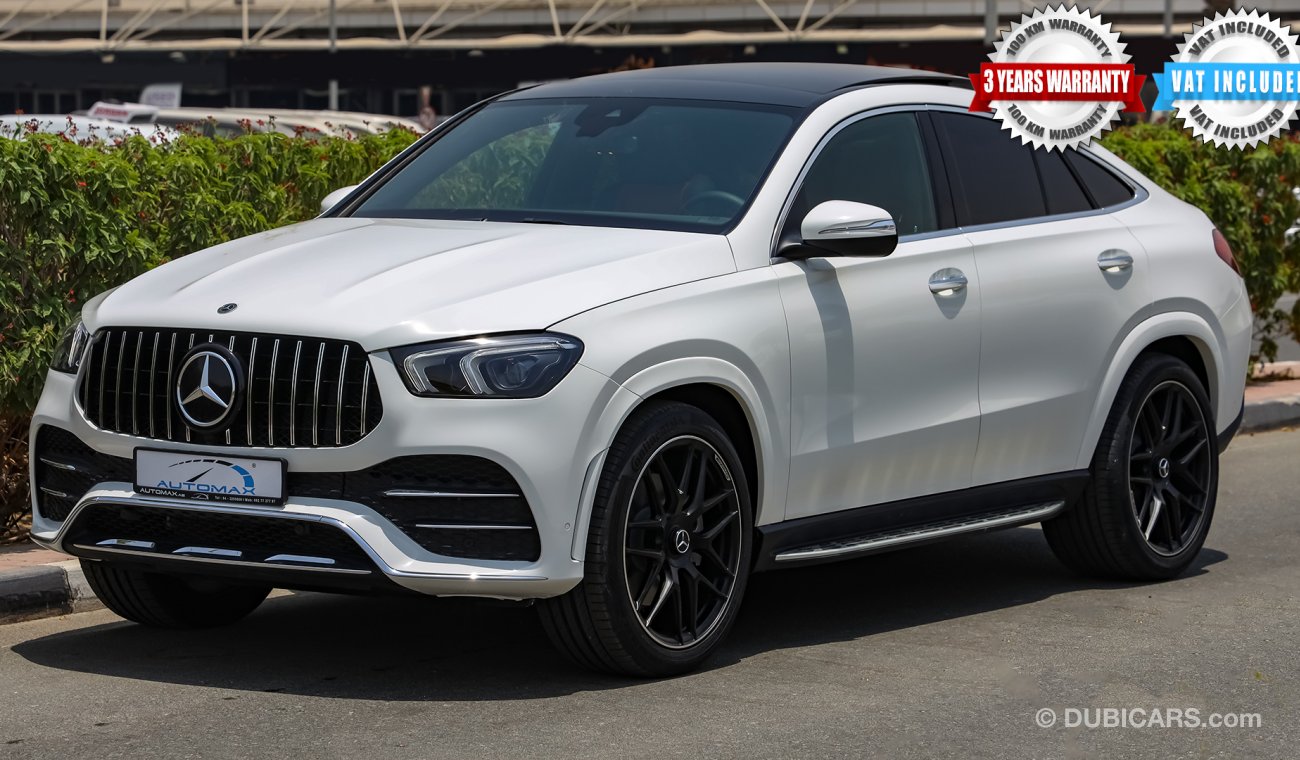 مرسيدس بنز GLE 450 AMG 4MATIC , كوب , خليجية 2021 , 0 كم , مع ضمان 3 سنوات أو 100 ألف كم