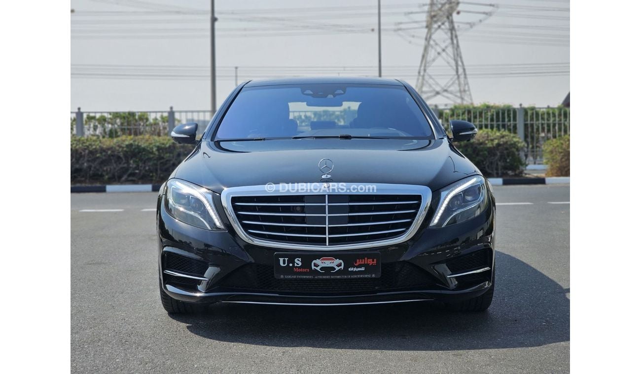 Mercedes-Benz S 500 MERCEDES S500 AMG FULL OPTION 6 BUTTONS 2015 GCC SINGLE OWNER LOW MILEAGE IN MINT CONDITION