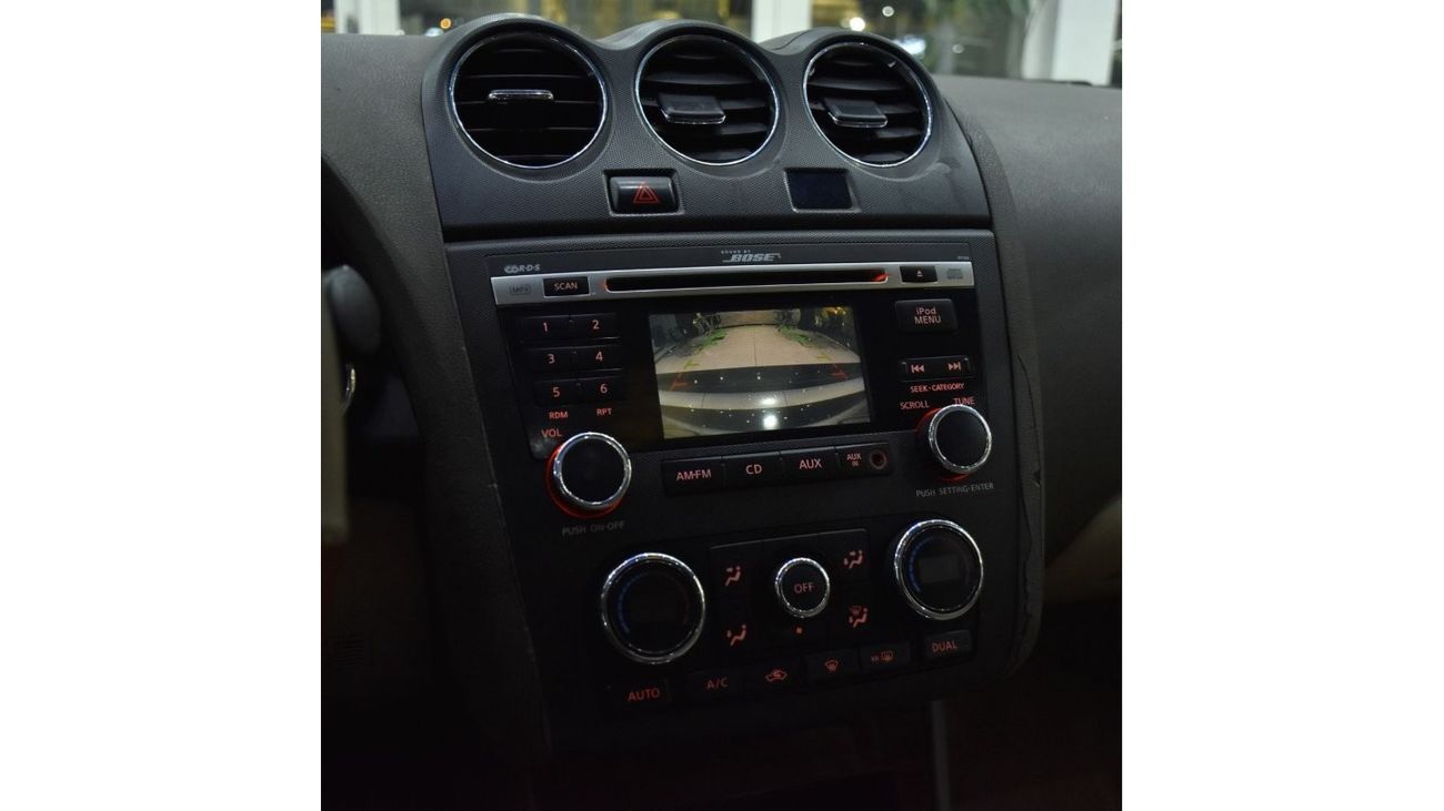 نيسان ألتيما EXCELLENT DEAL for our Nissan Altima 2.5 S ( 2012 Model ) in Black Color GCC Specs