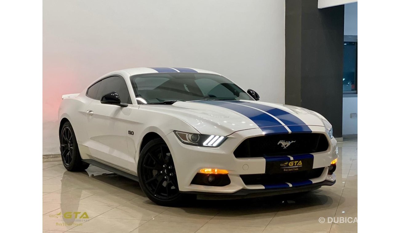 Ford Mustang 2017 Ford Mustang GT Premium V8, ROUSH Exhaust, Ford Warranty + Service Contract, Low KMS, GCC