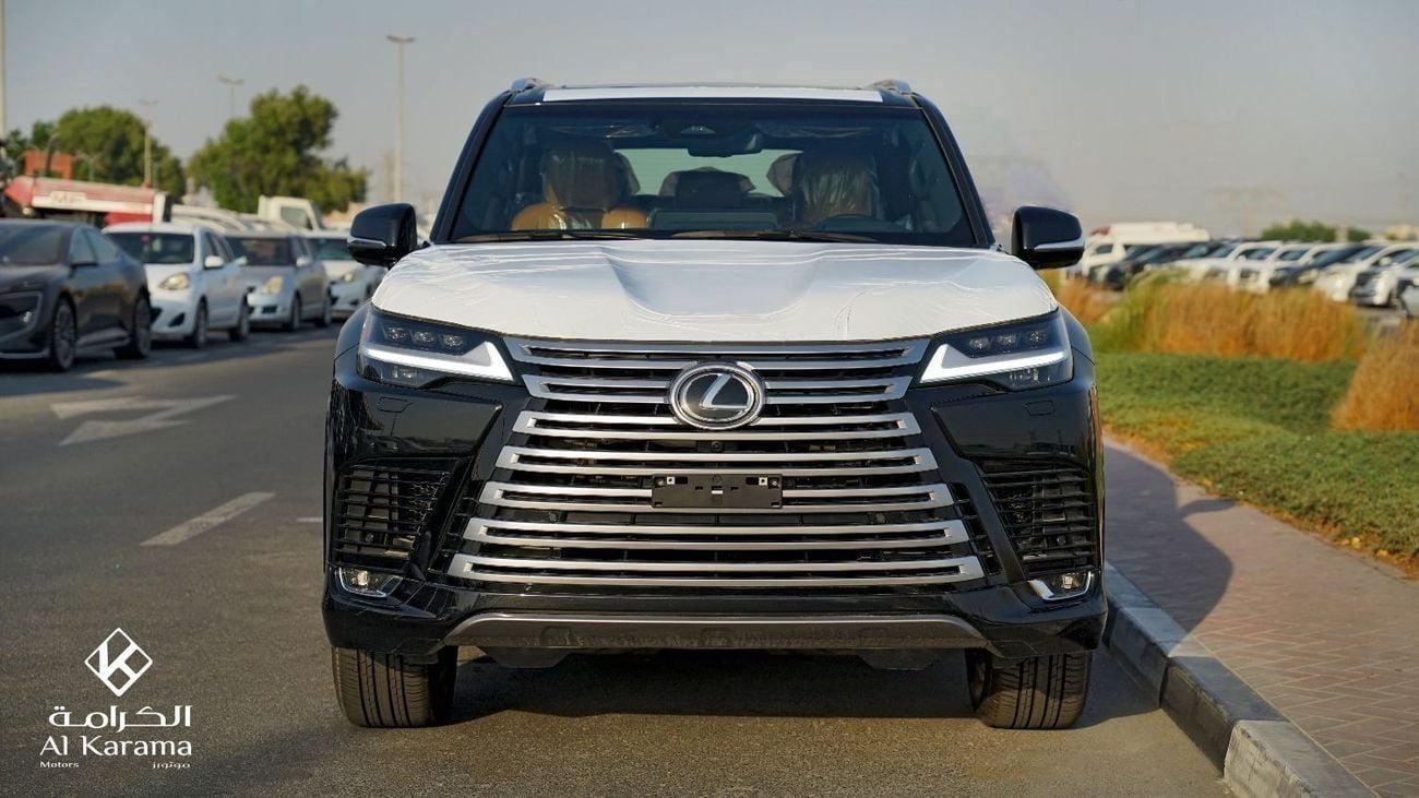 Lexus LX 500 3.3L V6 | Full Option Executive SUV Diesel | Zero KM  | Luxury SUV | 2025 | Black/TAN | GCC Specs
