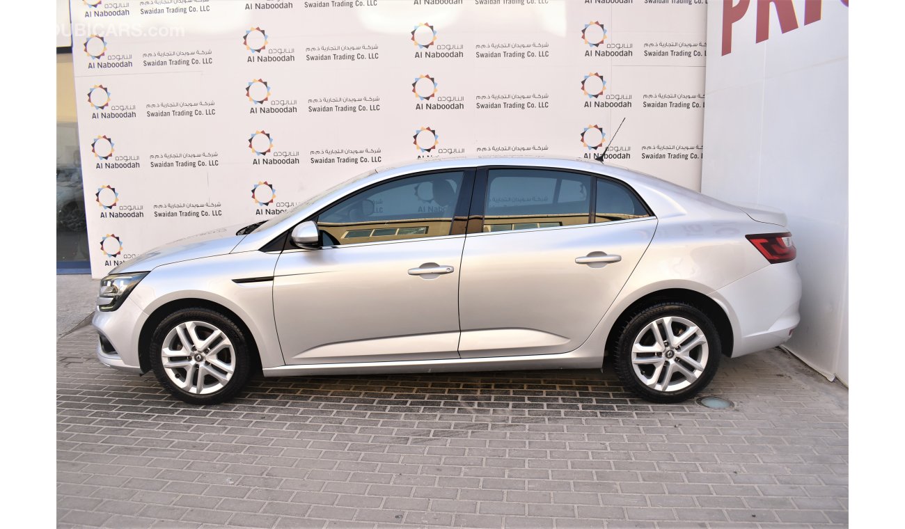 رينو ميجان 1.6L PE 2018 GCC SPECS DEALER WARRANTY