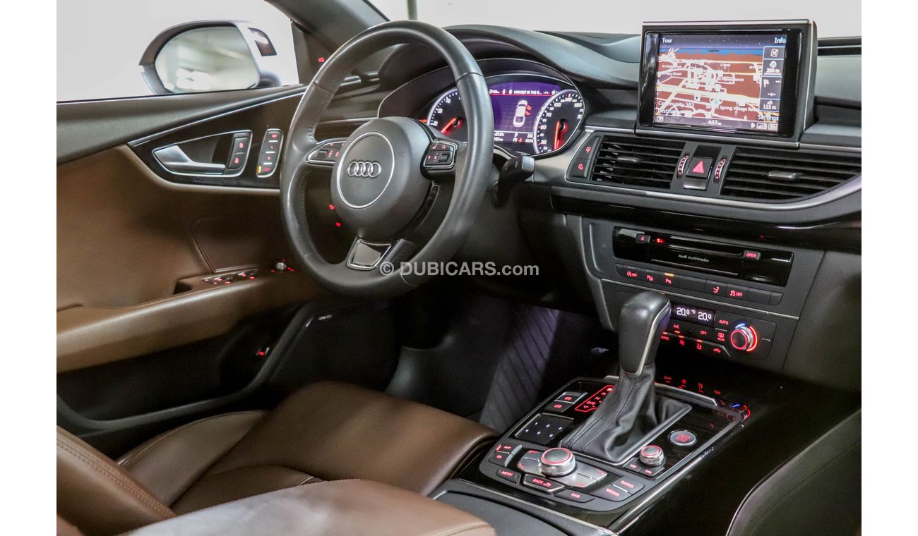 Audi A7 50 TFSI 2016 GCC under Agency Warranty with Zero Down-Payment.
