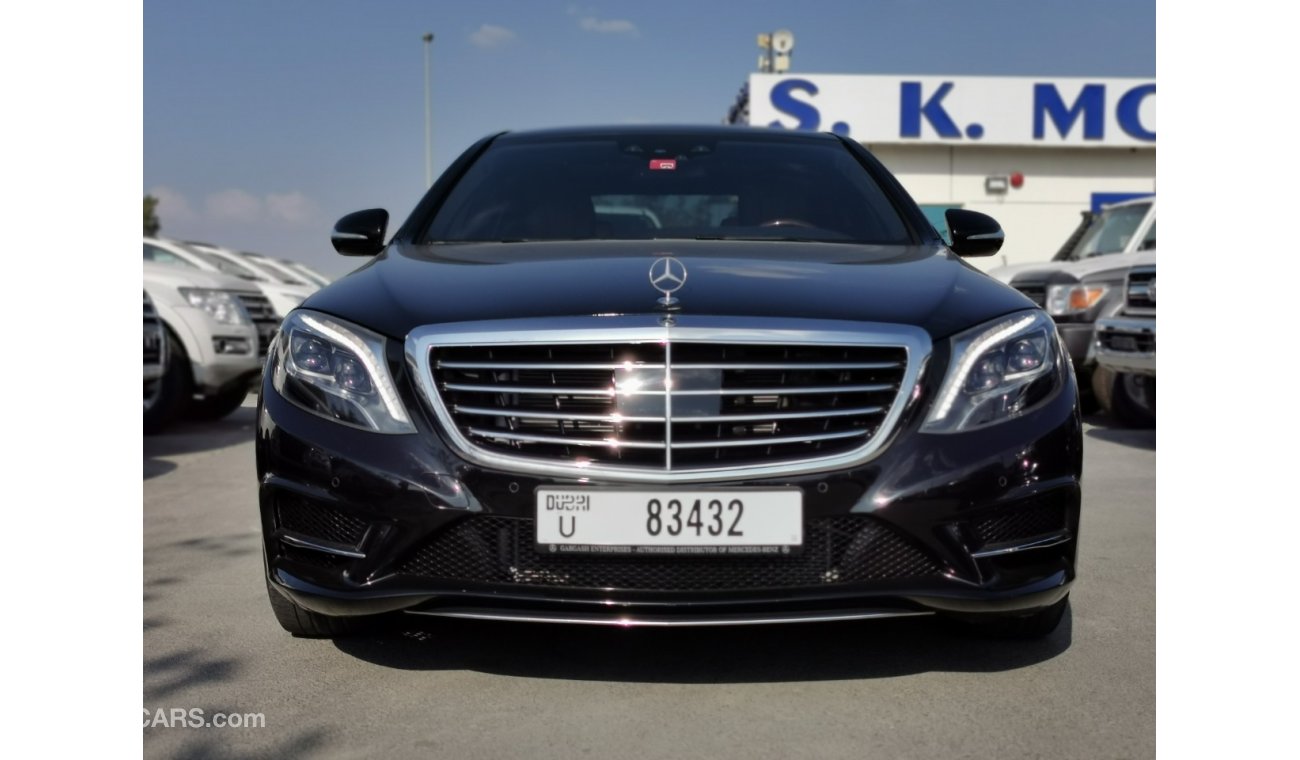 مرسيدس بنز S 400 3.0L Petrol, 19" Alloy Rims, Push Start, LED Head Lights, Cooled front seats, LOT-977