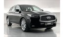 Infiniti QX50 Luxe Sensory Proassist | 1 year free warranty | 1.99% financing rate | 7 day return policy