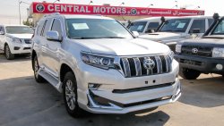 Toyota Prado left hand drive 2.7 petrol 4 cyl facelifted to 2018 design with additional accessories