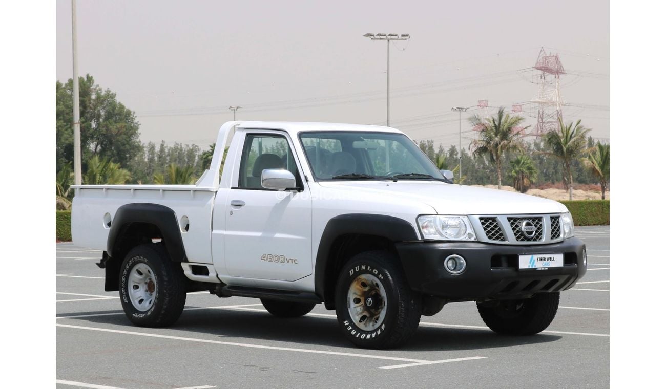 نيسان باترول بيك آب S 2016 | NISSAN PATROL PICKUP | 4X4, 4800VTC, 6CYL, SINGLE CAB |  WITH GCC SPECS AND EXCELLENT CONDI