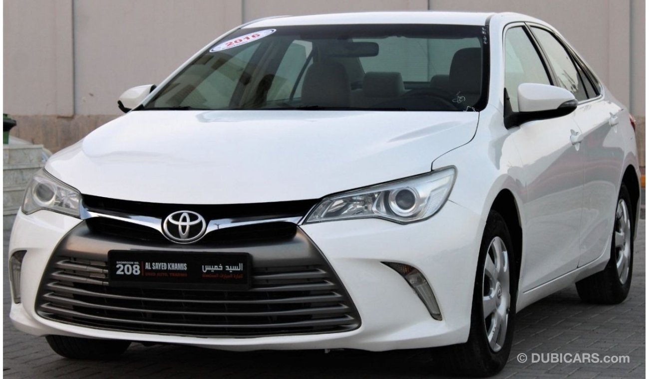 Toyota Camry GL GL GL Toyota Camry 2016 GCC in excellent condition without accidents