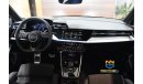 Audi S3 2022 SPORTBACK TFSI QUATTRO S-TRONIC - For LOCAL