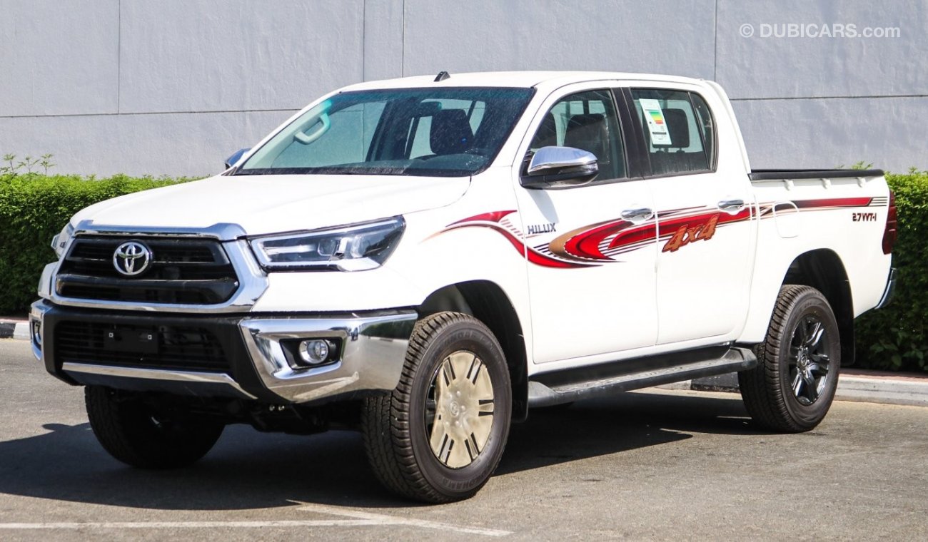 تويوتا هيلوكس TOYOTA HILUX 2.7 PETROL 0KM MANUAL GEAR 2021