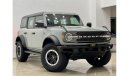 فورد برونكو 2021 Ford Bronco Badlands, Ford Full Service History, Warranty, Service Contract, GCC.