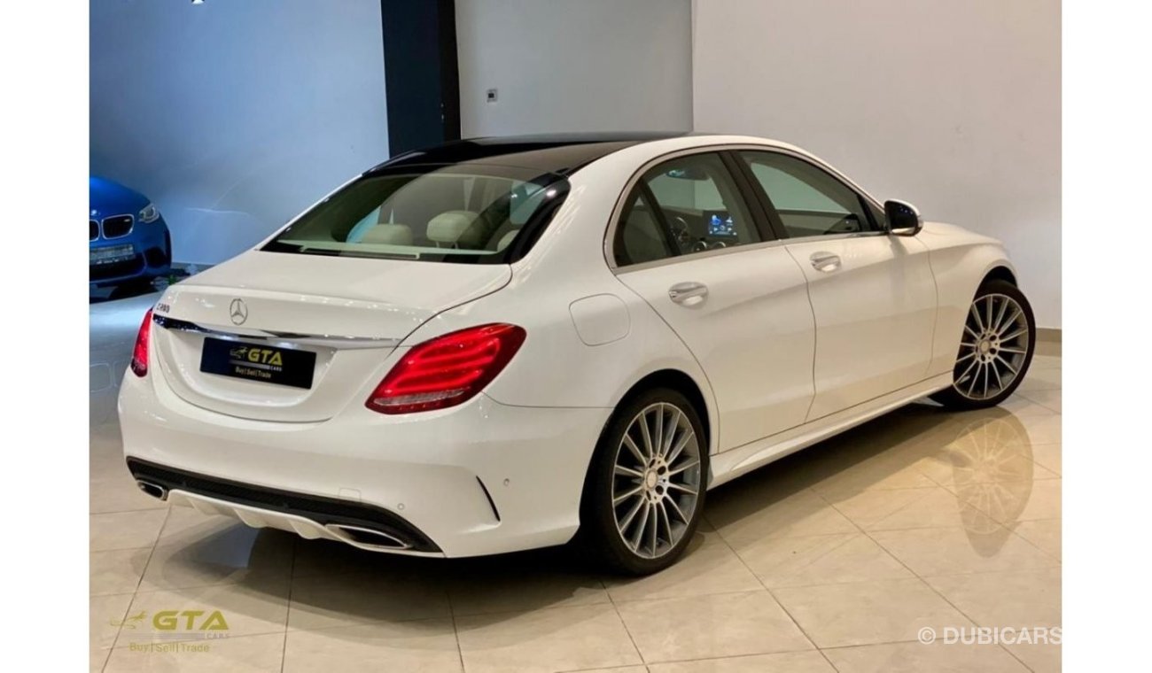 مرسيدس بنز C200 2015 Mercedes C200, Warranty, AMG Exterior, Service History, Low KMs, GCC