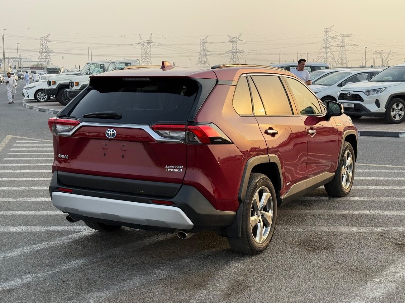 Toyota RAV4 2020 TOYOTA RAV4 LIMITED HYBRID 4x4 PANORAMIC ROOF 360CAMERA FULL OPTIONS IMPORTED FROM USA