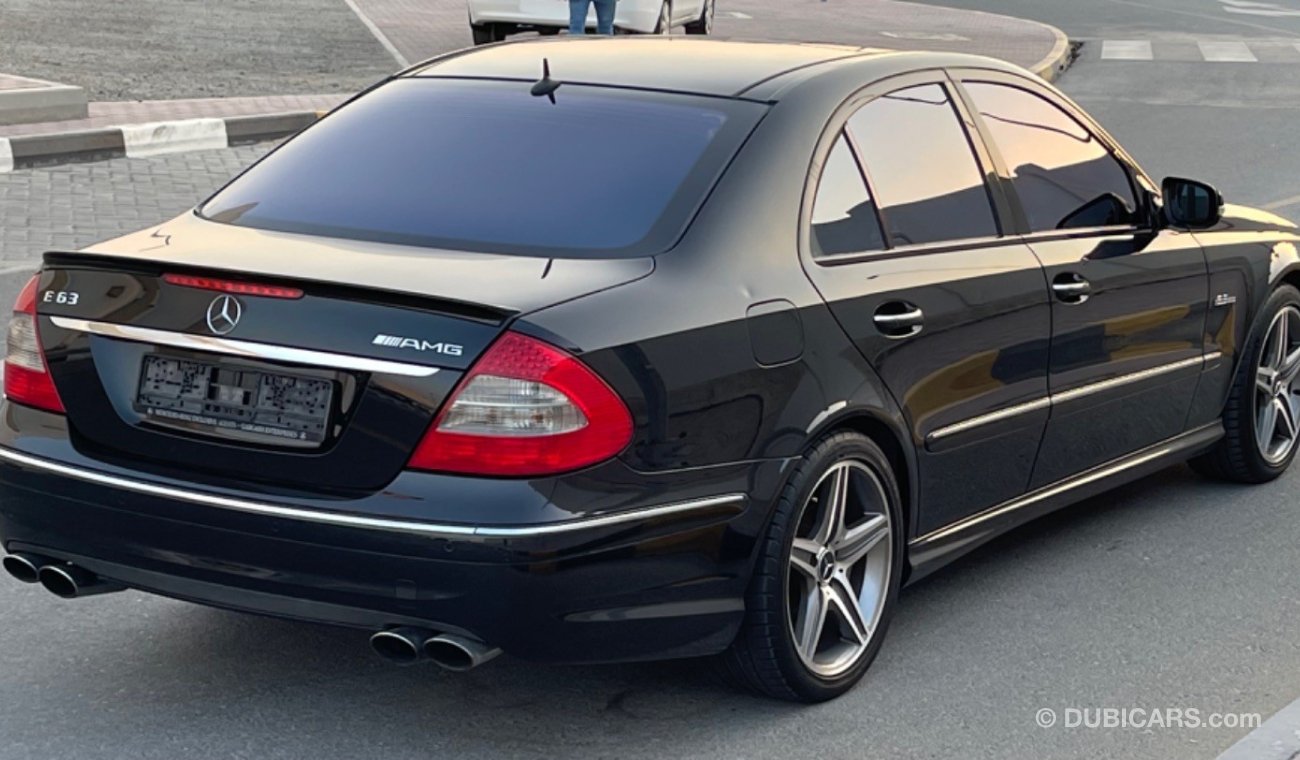 مرسيدس بنز E 63 AMG مرسيدس اي 63 موديل 2009 خليجي صبغ وكالة